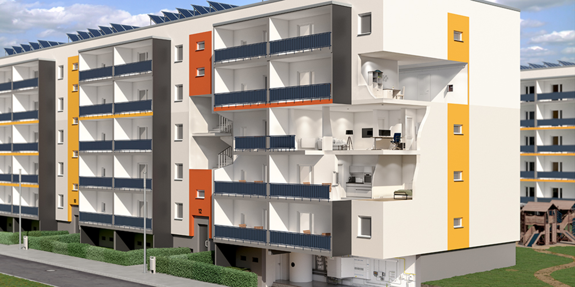 Elektroinstallation im Wohnungsbau bei Elektro Hess GmbH & Co. KG in Sachsen bei Ansbach
