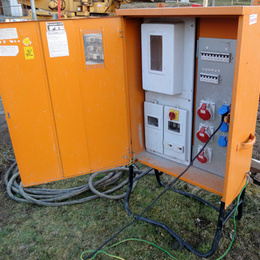 Baustrom bei Elektro Hess GmbH & Co. KG in Sachsen bei Ansbach