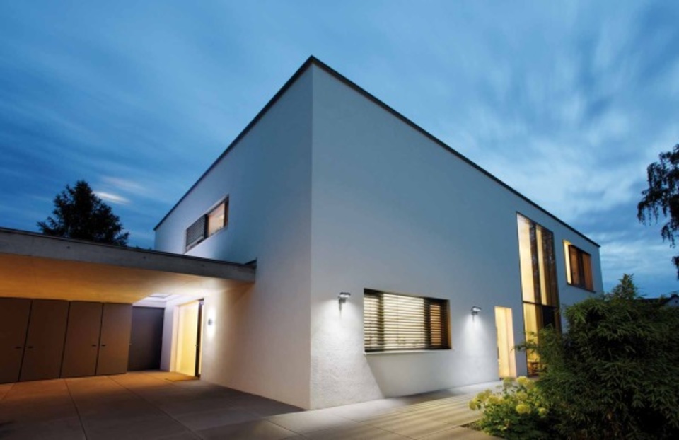 Aussenbeleuchtung bei Elektro Hess GmbH & Co. KG in Sachsen bei Ansbach
