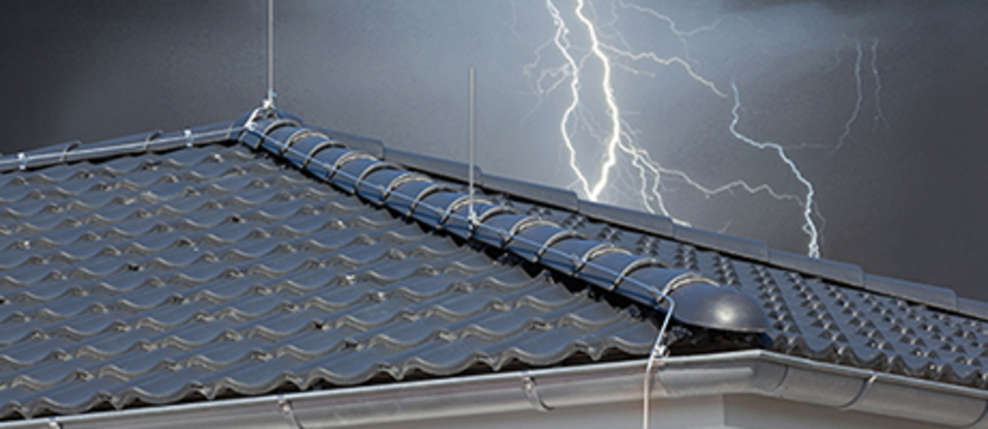 Äußerer Blitzschutz bei Elektro Hess GmbH & Co. KG in Sachsen bei Ansbach